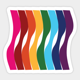 Rainbow Pride Colors Sticker
